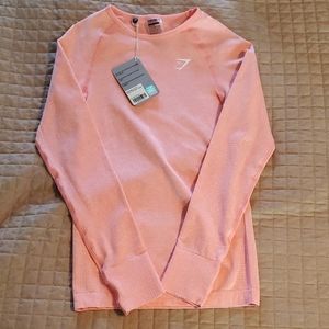 Gymshark seamless long sleeve top